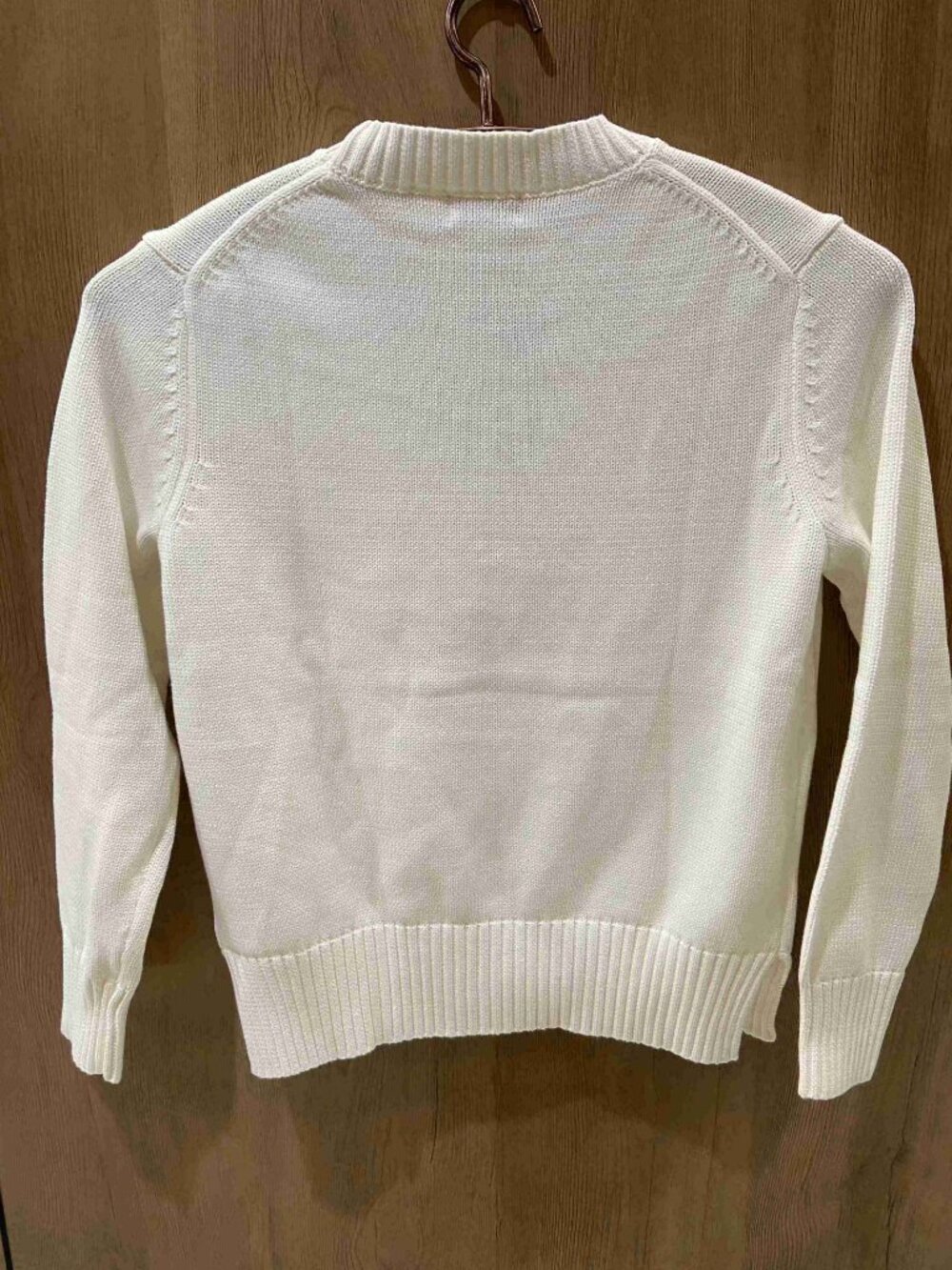 Polo Ralph Lauren White Bear Crewneck Knit Sweater - Picture 5 of 5